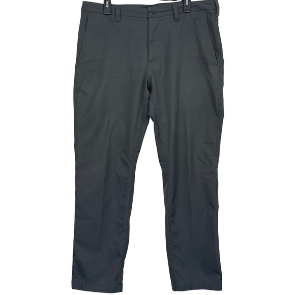 Bluffworks Other - Bluffworks Ascender Chino Pants Mens 36x30 Tailored Charcoal Grey Travel *READ